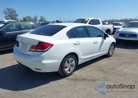 2014 Honda Civic Lx z USA, uszkodzony, nr VIN 19XFB2F56EE215822